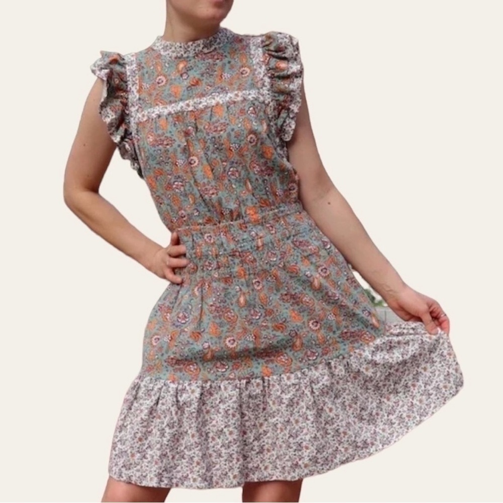 Universal Thread Floral Prairie Sundress - Size M - Picture 2 of 6